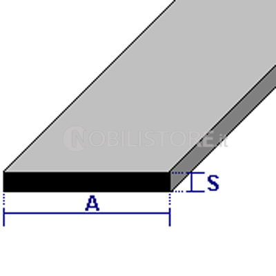 Profili alluminio barra piatta