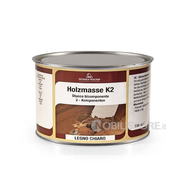 Stucco per legno bicomponente